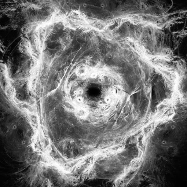 istock Fiery chaos. Smoke and sparks. 868102988