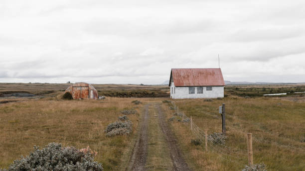 fattoria islandese - islande foto e immagini stock