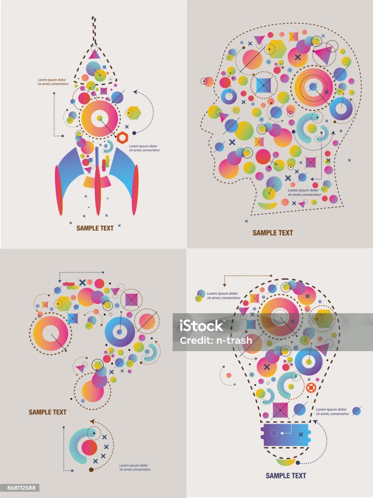 Abstract Figures Form Stock Illustration - Download Image Now ...