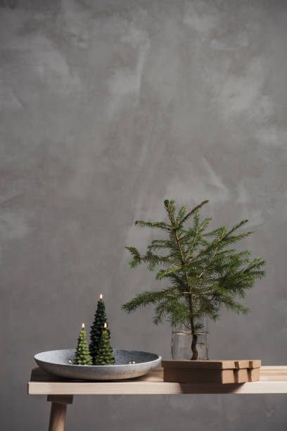 istock Christmas decoration lights still life scandinavian style 868117260