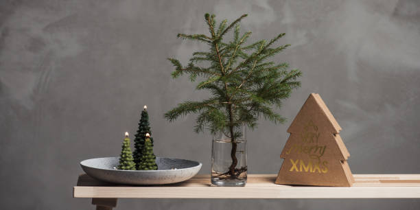 istock Christmas decoration lights still life scandinavian style 868118836