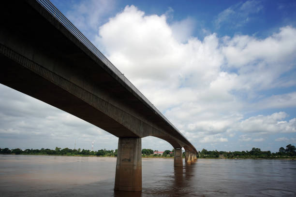 istock Thai Lao Friendship Bridge 868120012