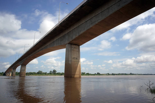 istock Thai Lao Friendship Bridge 868120090