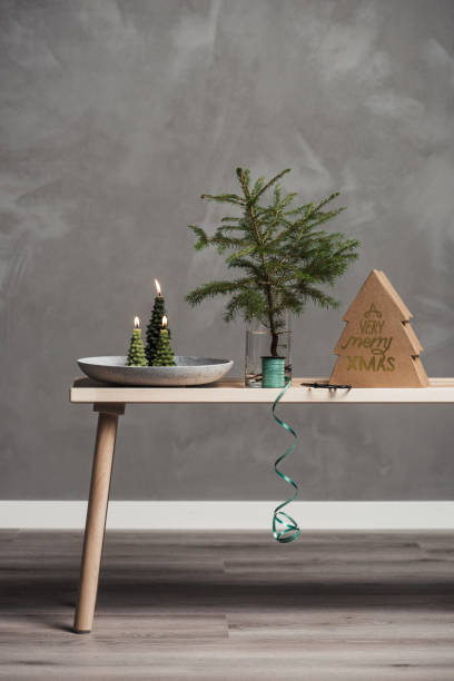 istock Christmas decoration lights still life scandinavian style 868121092