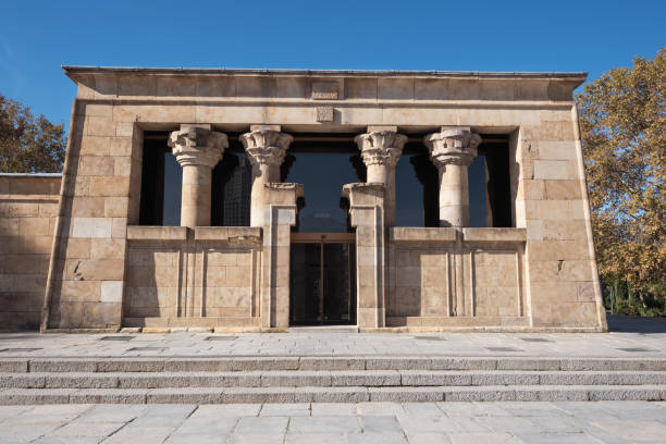 istock Famous Landmark Debod, egyptian temple in Madrid, Spain. 868125662