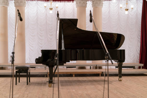 istock Concert grand piano 868128890