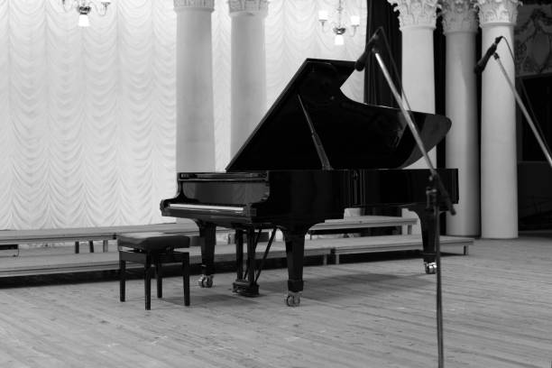 istock Concert grand piano 868128986
