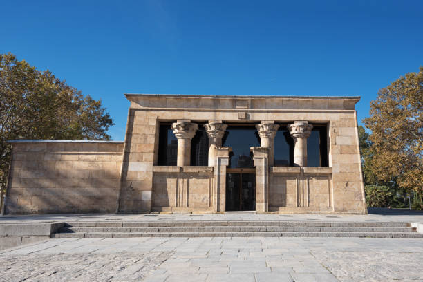istock Famous Landmark Debod, egyptian temple in Madrid, Spain. 868129254