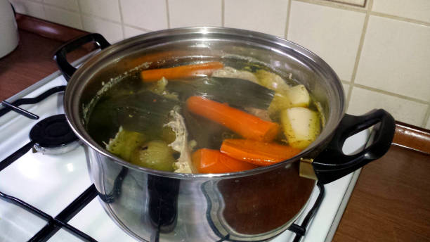 istock Homemade chicken soup 868133056