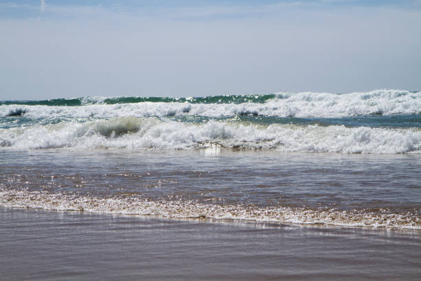 waves of sea stock photo