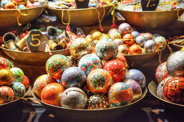 istock Christmas decorations on the market in Vienna 868156168
