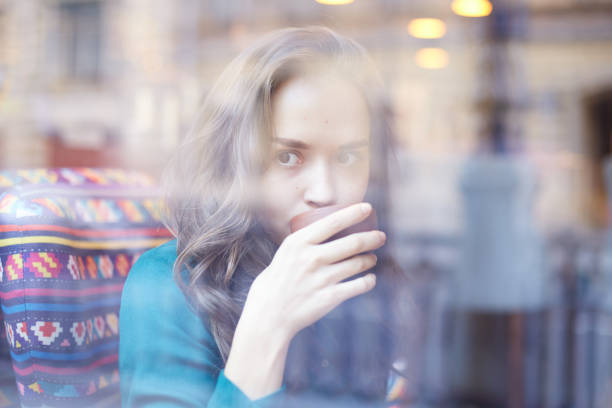 istock Beautiful woman enjoying lunch break, relaxing 868159470