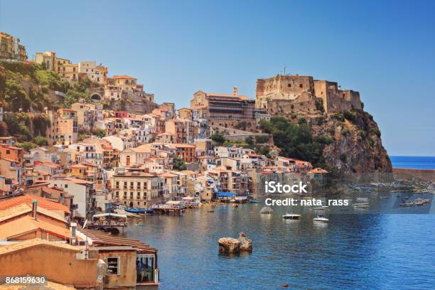 Chianalea Of Scyila Stock Photo - Download Image Now - Calabria, Scilla - Italy, Italy