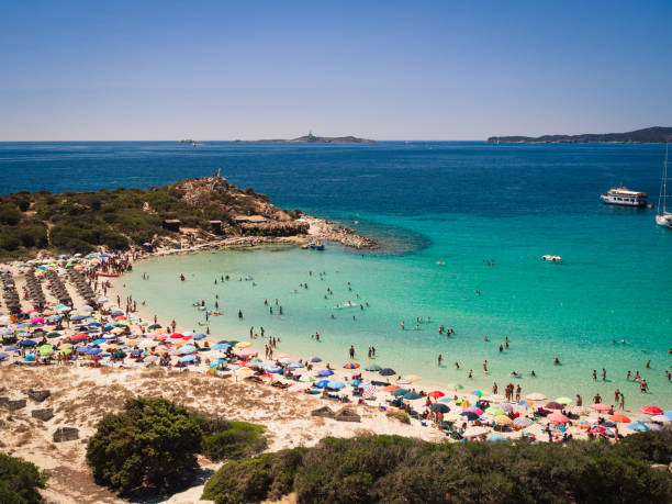 istock Transparent and turquoise sea in Punta Molentis, Villasimius. 868165230