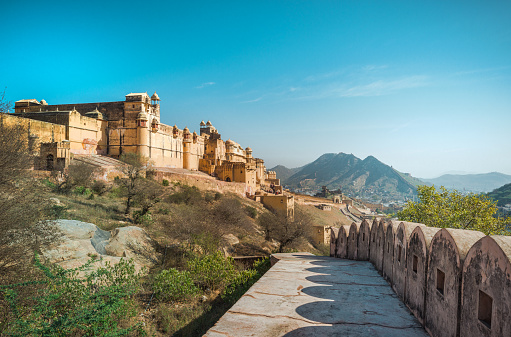 View of Amber Fort, India