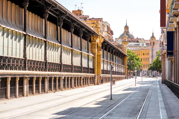 istock Zaragoza city in Spain 868169290