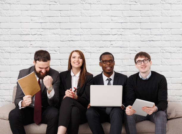 istock Team work, business colleagues enjoy success 868177776