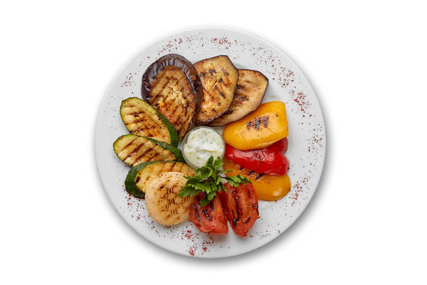 istock Grilled vegetables on the grill 868181496
