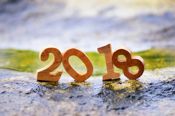 istock Happy new year 2018, nature concept 868181520