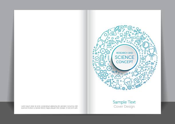 дизайн научной обложки - book book cover healthcare and medicine medical exam stock illustrations
