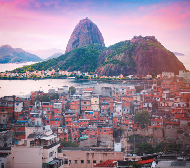 istock Rio de Janeiro downtown and favela 868187890