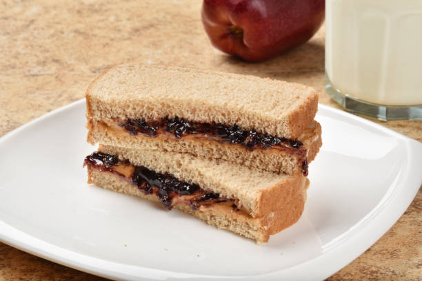 istock Peanut butter and jelly sandwich 868188716