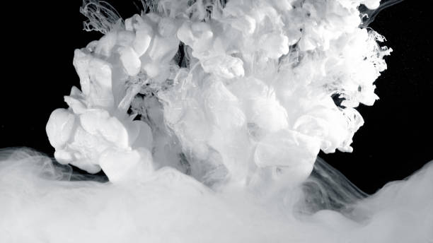istock Abstract formation of ink in the water 868189310