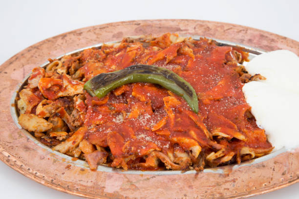 istock a tasteful chicken doner kebab with yoghurt sauce 868196964