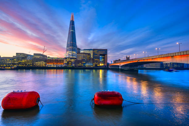 istock Sunrise over London skyline. UK. 868199106