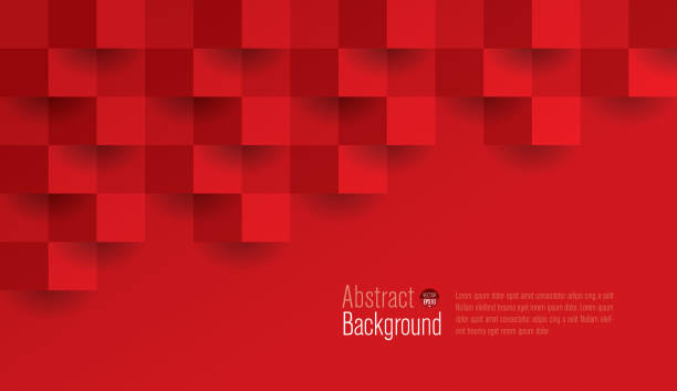 illustrations, cliparts, dessins animés et icônes de rouge abstrait vecteur. - backgrounds red background red textured