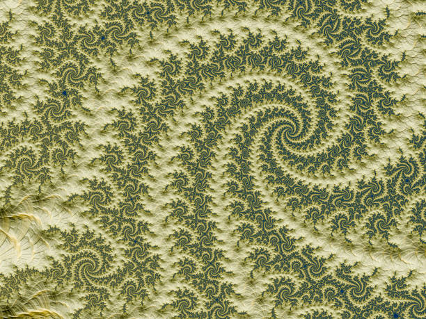 Background created by fractal geometry.