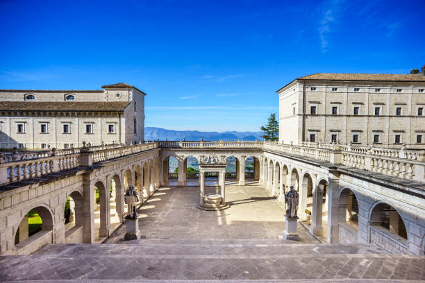 istock Benedictine Abbey -Montecassino in Italy 868200730