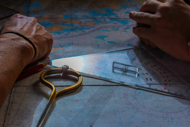 istock Navigational route planning 868213726