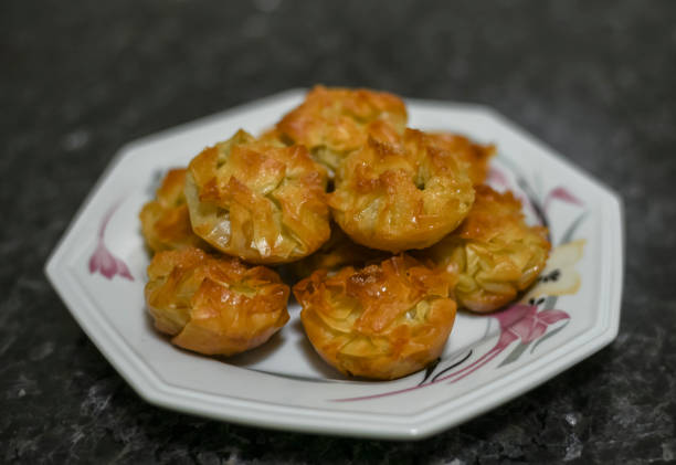 istock Crunchy homemade apple tart, for one bite only! 868216954
