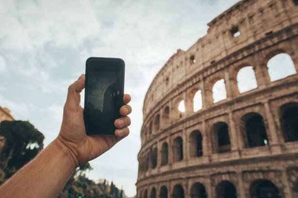 istock Photographing Coliseum in Rome 868224836