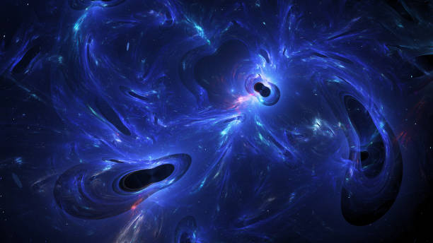 istock Deformation of space-time by extreme gravity 868227654
