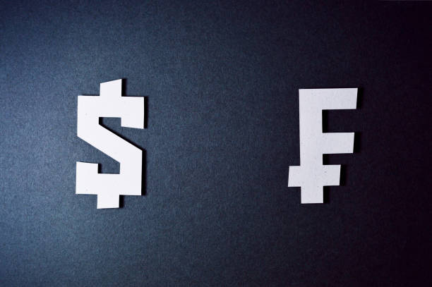 istock dollar and franc currency symbols template 868227872