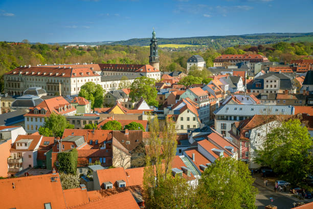 istock Aerial view of Weimar, Germany 868232156