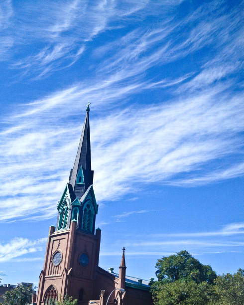 istock Church steeple in Brooklyn 868249266