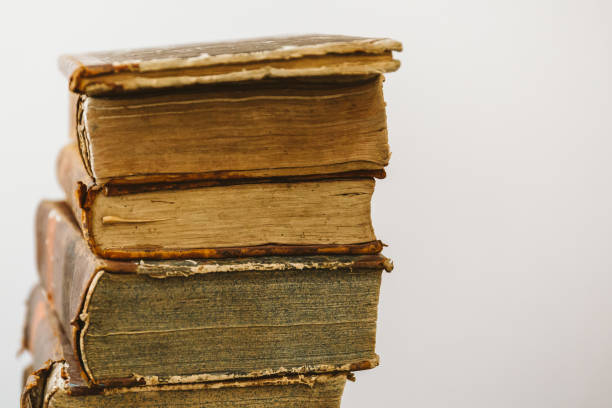 istock Pile of ancient vintage books 868249970
