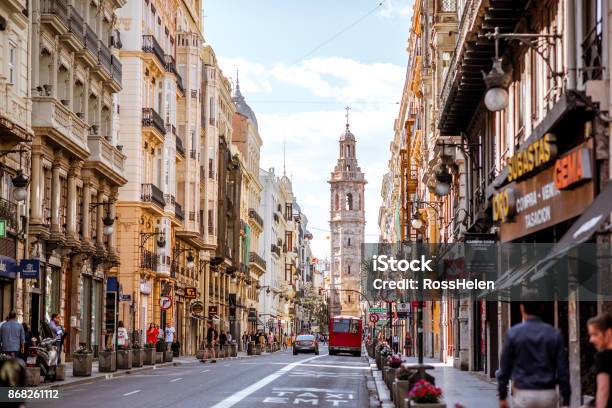 Ciudad De Valencia En España Foto de stock y más banco de imágenes de Valencia - España - Valencia - España, Iglesia, Antiguo