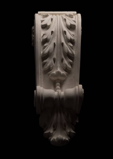 istock gypsum products, stucco weave, pattern, ornament on a black background 868271450
