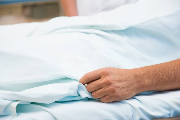 istock Patient in hospital ward 868278410