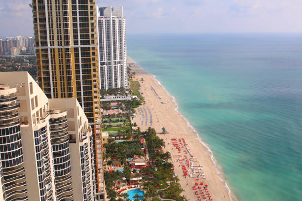 istock Sunny Isles Beach Miami. Ocean front residences. 868281370
