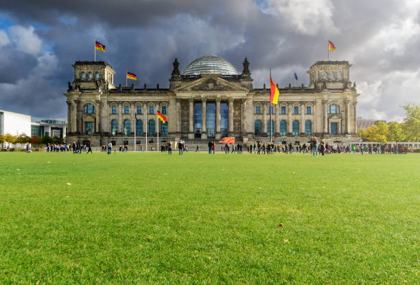 istock Famous Reichstag building in Berlin 868281516