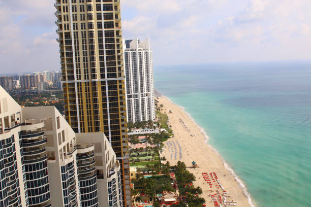 istock Sunny Isles Beach Miami. Ocean front residences. 868281536