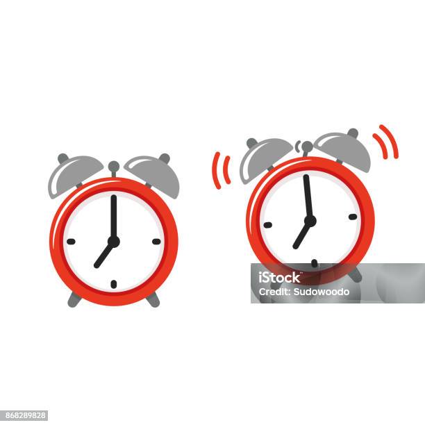 Alarm Clock Icon Stock Illustration - Download Image Now - Alarm Clock, Clock, Alarm