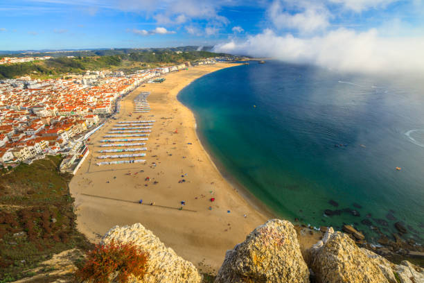 istock Nazare Portugal Skyline 868312644
