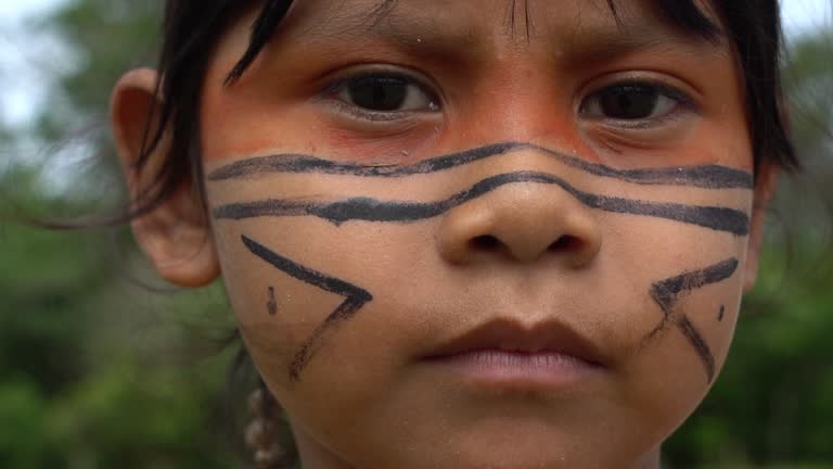 Indigenous Girl in Brazil