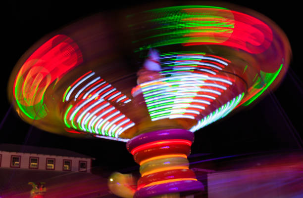 istock Schaghticoke County Fair NY on a rainy summer night in September 868345480